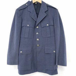 Vintage 1949 US Air Force Military Wool Coat 39S